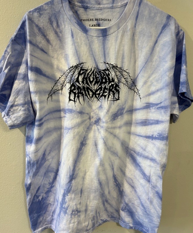 Phoebe Bridgers 2020 Solo Tour Concert T-Shirt Tie-Dye Boygenius
