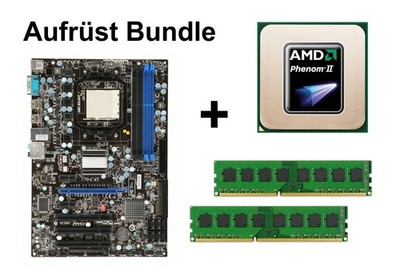 Aufrüst Bundle - MSI 770-C45 + Phenom II X4 925 + 16GB RAM #129411