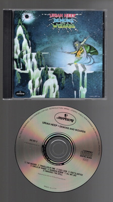 Uriah Heep Demons and Wizards CD 1990  812 297-2 Mercury PolyGram 1972 Classic