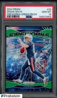 2024 Panini Green Prizm Fireworks #22 Drake Maye Patriots RC Rookie PSA 10