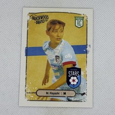 2025 Parkside Beachwood Brand Manaka Hayashi Chicago Stars Rookie Card