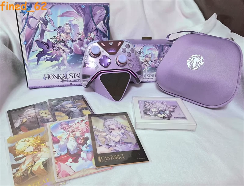 Official Honkai: Star Rail Castorice Game Controller Gamepad Badge Gift w/Box - Image 2 of 4