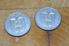 Lot of 2 Panama - 1/4 Balboa - 2001 & 2003 25 Centesimos Ruins of Old Panama — photo 2