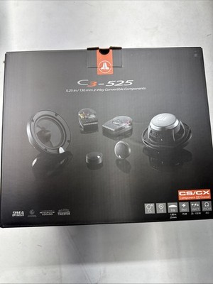 JL Audio C3-525 2-Way 5in. Car Component Speakers 5.25  Brand New