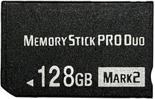 Original MS128GB Memory Stick Pro Duo MARK2 128gb PSP 1000 2000 3000 Black