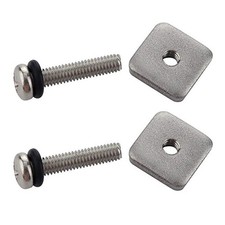 Reliable Stainless Steel Fin Bolt Screws and Washers for Surfboards and Kayaks
