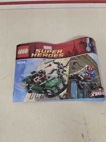 Lego Marvel Superheroes Spider-Man Spider-Cycle Chase 76004