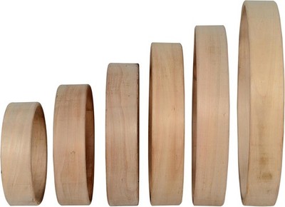 Shamanic Drum Hoop, Willow Wood Medicine Drum Rings, Bodhran Native Drum Shells