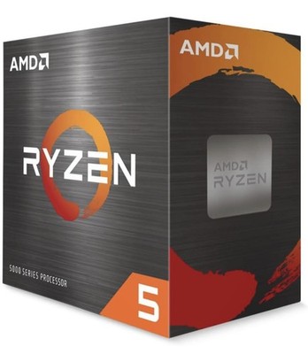 AMD Ryzen 5 5500 Prozessor (6 Kerne/12 Threads, 65W TDP, AM4 Sockel, 19 MB cache