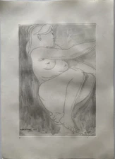 Emilio Greco - Acquaforte firmata e Pubblicata