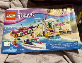 LEGO Friends: Andrea's Speedboat Transporter (41316) Complete In Box