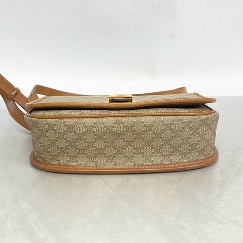 Celine Schultertasche Handtasche Macadam PVC beige echt - Bild 24 von 24