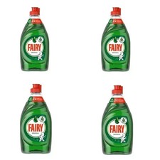 Fairy Washing Up Liquid Original 4 Pack 900ML Strong Grease Dish Cleaner 5.28 per litre