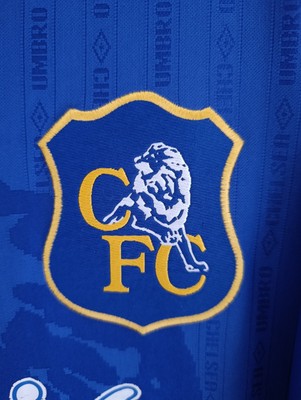 CHELSEA 1995-1997 Coors camiseta shirt trikot maillot maglia umbro