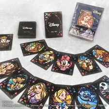 Tenyo Disney Characters Stained Glass Playing Cards DT-02