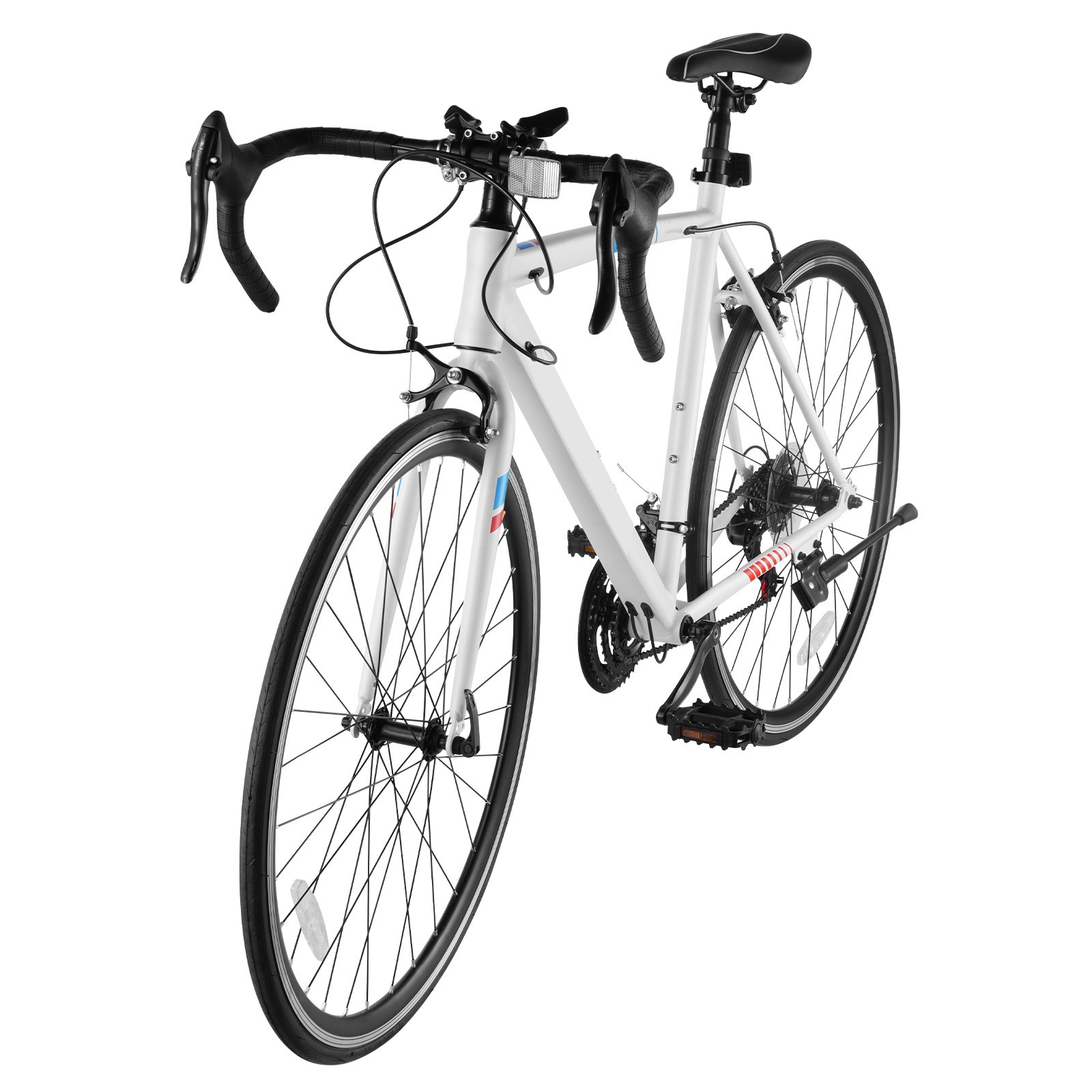 Road Bike Racing Bicycle 700C Shimano 21 Speeds Carbon Steel Frame Caliper Brake