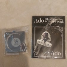 2 Official Ado 5th Anniversary Keyrings New Sealed