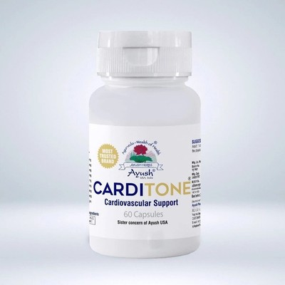 Carditone Ayush Herbs 60 Kapseln bei Herz-Kreislauf & Bluthochdruck