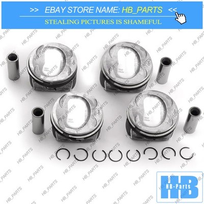 STD Pistons Rings Set Ø76.5mm for VW Jetta Golf Plus Tiguan Scirocco 1.4TSI CAVD