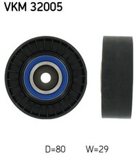 SKF Umlenk-/Führungsrolle, Keilrippenriemen VKM 32005 für FIAT