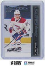 2021-22 Upper Deck Young Guns Cole Caufield RC #201 Montreal Canadiens
