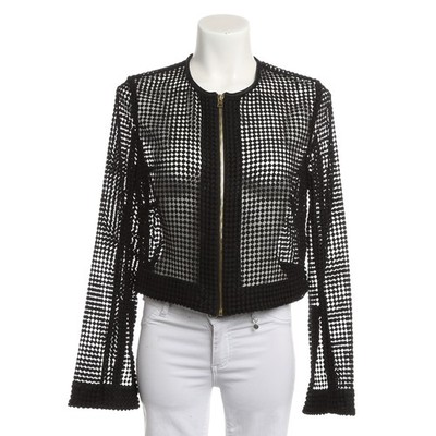 Diane von Furstenberg Sommerjacke 38 US 8 Schwarz
