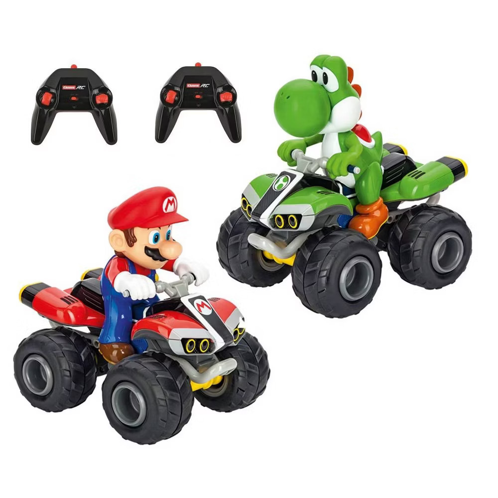 Rera Rc Mario Kart Quad Twin Pack - Mario And Yoshi