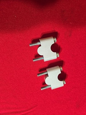1 - 1/4 Inch Aluminum Handle Bar Risers Mount Clamp Adapter For Ducati