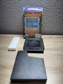 Secret Scout in the Temple of Demise NES Complete No Manual VERY RARE Nintendo