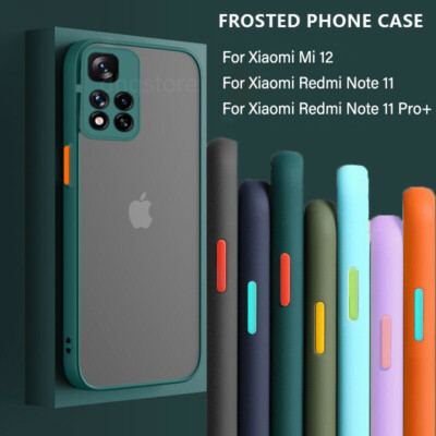 Case For Xiaomi Redmi Note 11 10 Pro K40S K50 Mi 11T Shockproof Clear Hard Cover