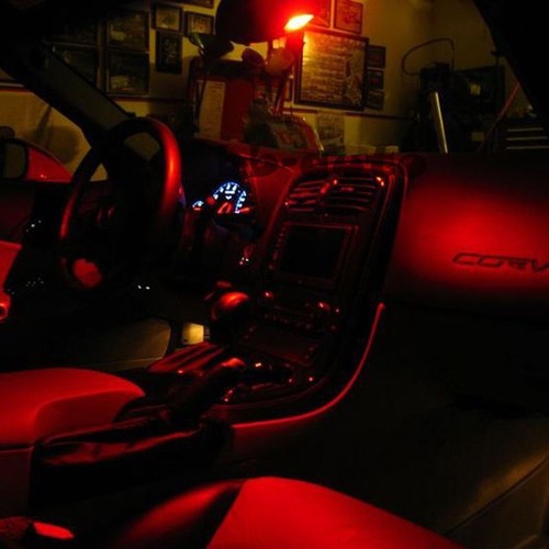 For 00-06 Nissan Sentra Sunny Interior LED Xenon Light Bulb HID Full Kit (GREEN) - Picture 5 of 5