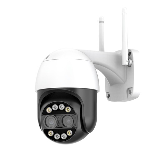 4K 8MP Dual Lens CCTV Kamera Ai Mensch Tracking Bewegungserkennung Warnungen ICSee App - Bild 13 von 31