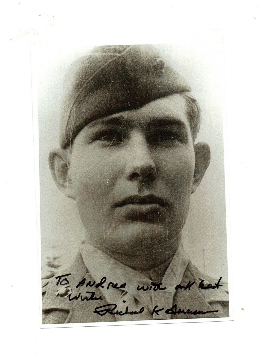 【未開封】MEDAL OF HONOR　購入特典ボールペン Medal of Honor winner Richard K. Sorenson SIGNED photo of US