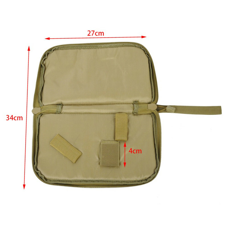 Sac Tactique Militaire Noir - Porte-pistolet, Chargeur, Munitions - Multi-usages Extérieur