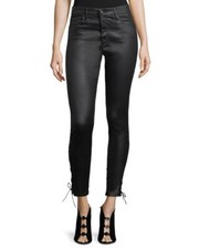AG Adriano Goldschmied Super Skinny Black Ankle Leggings - 25R