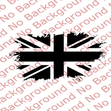 Distressed Union Jack Decal British UK Flag Vinyl Car Die Cut Sticker UK001D