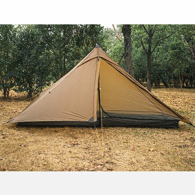 LANSHAN Ultralight 2 Person Outdoor Wild Camping Tent Lightweight 3 OR 4 Quarter