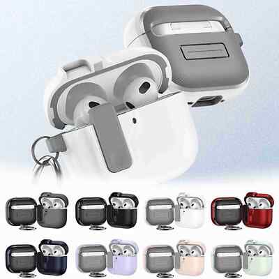 Apple - AirPods Pro  カバー付き For Apple AirPods 4/Pro/2/1 Luxury Hard PC Slim Case