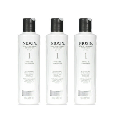 Nioxin System1 Scalp Therapy Condition-Natural w Light Thin Hair 5.07oz(3 Pack)