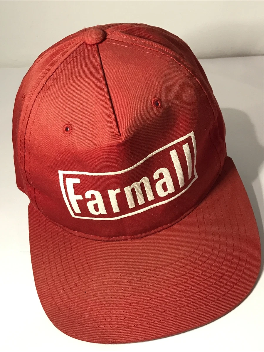 VINTAGE FARMALL HAT FARM SNAP BACK BALL CAP eBay