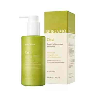 Bergamo Cica Essential Intensive Emulsion 200ml - Soothing & Hydrating K-Beauty