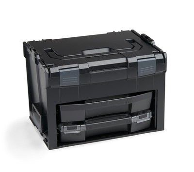 LS-BOXX 306 Black with i-BOXX 72 and LS Drawer 72 Equipped