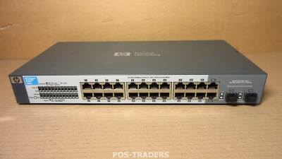 HP ProCurve 1410-24G J9561A - 24-Port Gigabit 10/100/100 + 2x SFP Ports Switch