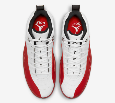 Nike Air Jordan XII 12 Retro Low Golf Cherry White Varsity