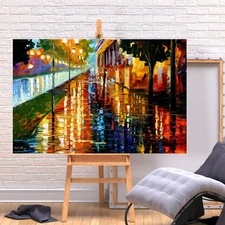 Leonid Afremov MORNING BEFORE THE SUNRIS 30"x24" LIMITED EDITION GICLEE ORIGINAL