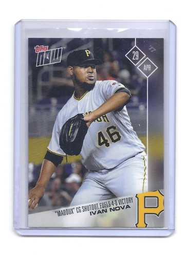 2017 Topps Now 96 Iván Nova
