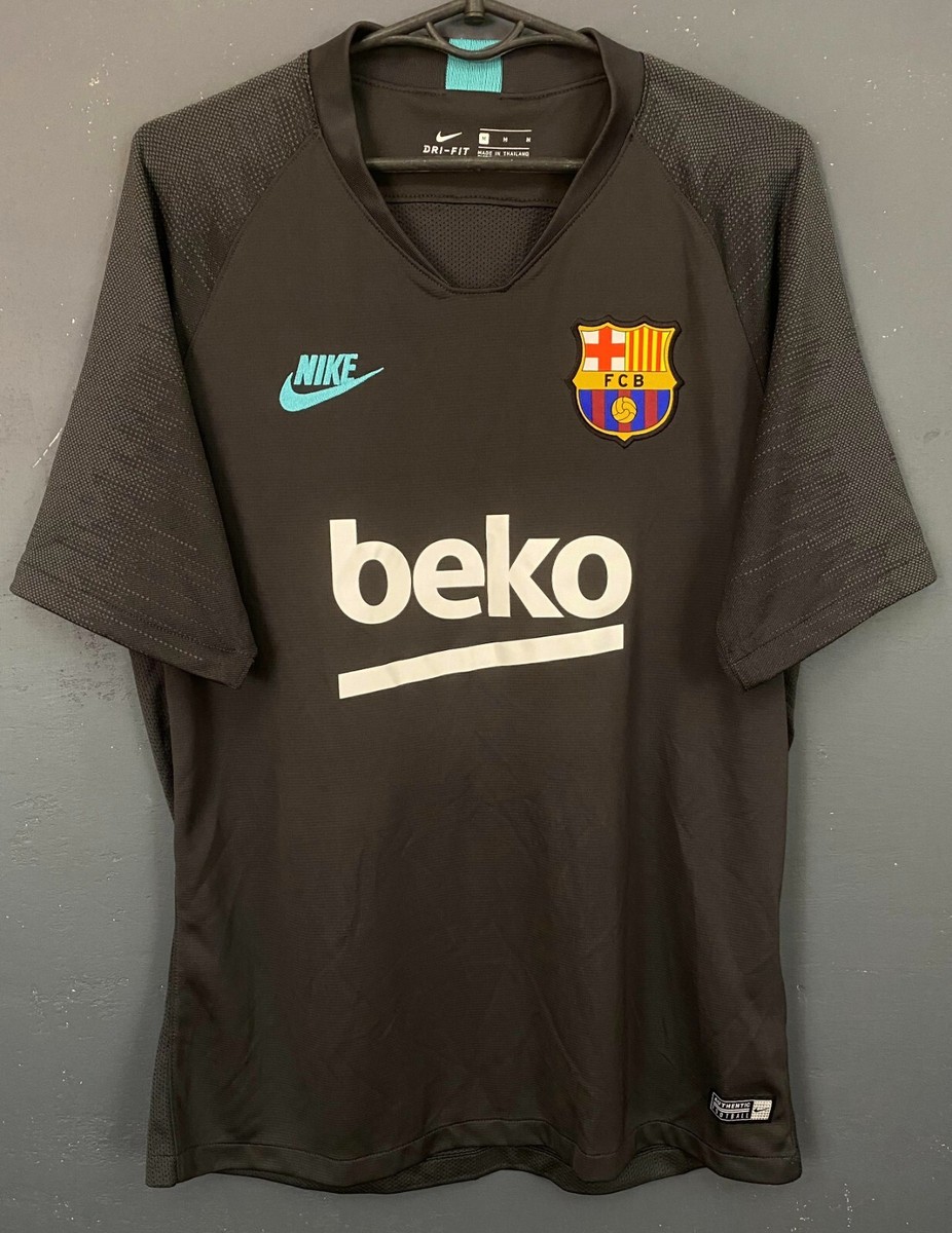 MEN'S NIKE FC BARCELONA 2019/2020 TRAINING FOOTBALL SOCCER SHIRT