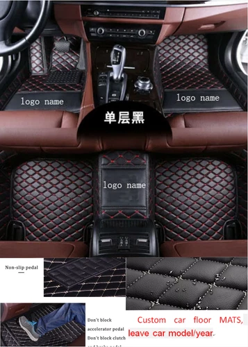 Fit for Hyundai All Models Car Floor Mats Luxury Custom Auto Carpets Waterproof - Imagen 26 de 35