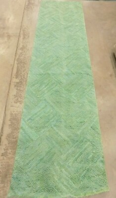 GREEN / MULTI 2'-3'' X 9' Flaw in  Rug Less Price 1172581289 NAN316A-29