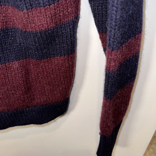 Polo Ralph Lauren Cardigan Sweater 100% Wool L Men's VTG 60's Style Shawl Collar - Picture 9 of 10